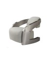 SILLON ·AMANDA· ACERO BLANCO
